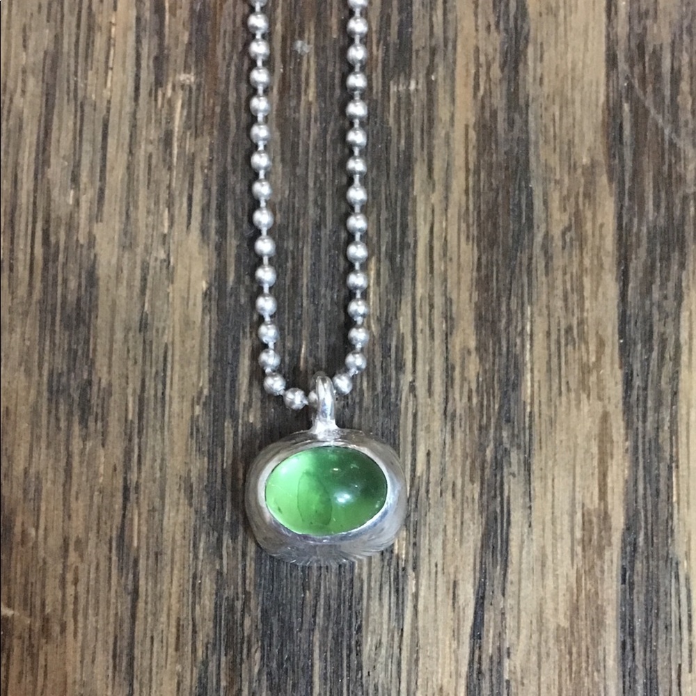 Peridot necklace